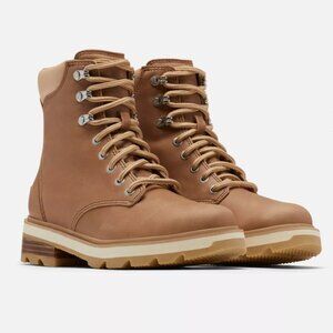 Sorel Lennox Boots Lace STKD Waterproof Leather 8.5